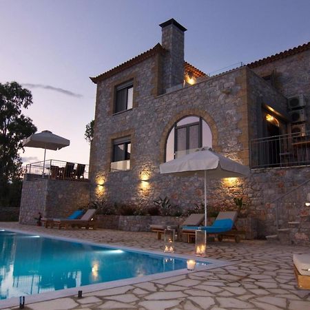 Elsa Villa By Elrin Villas Mani Neokhorion  المظهر الخارجي الصورة