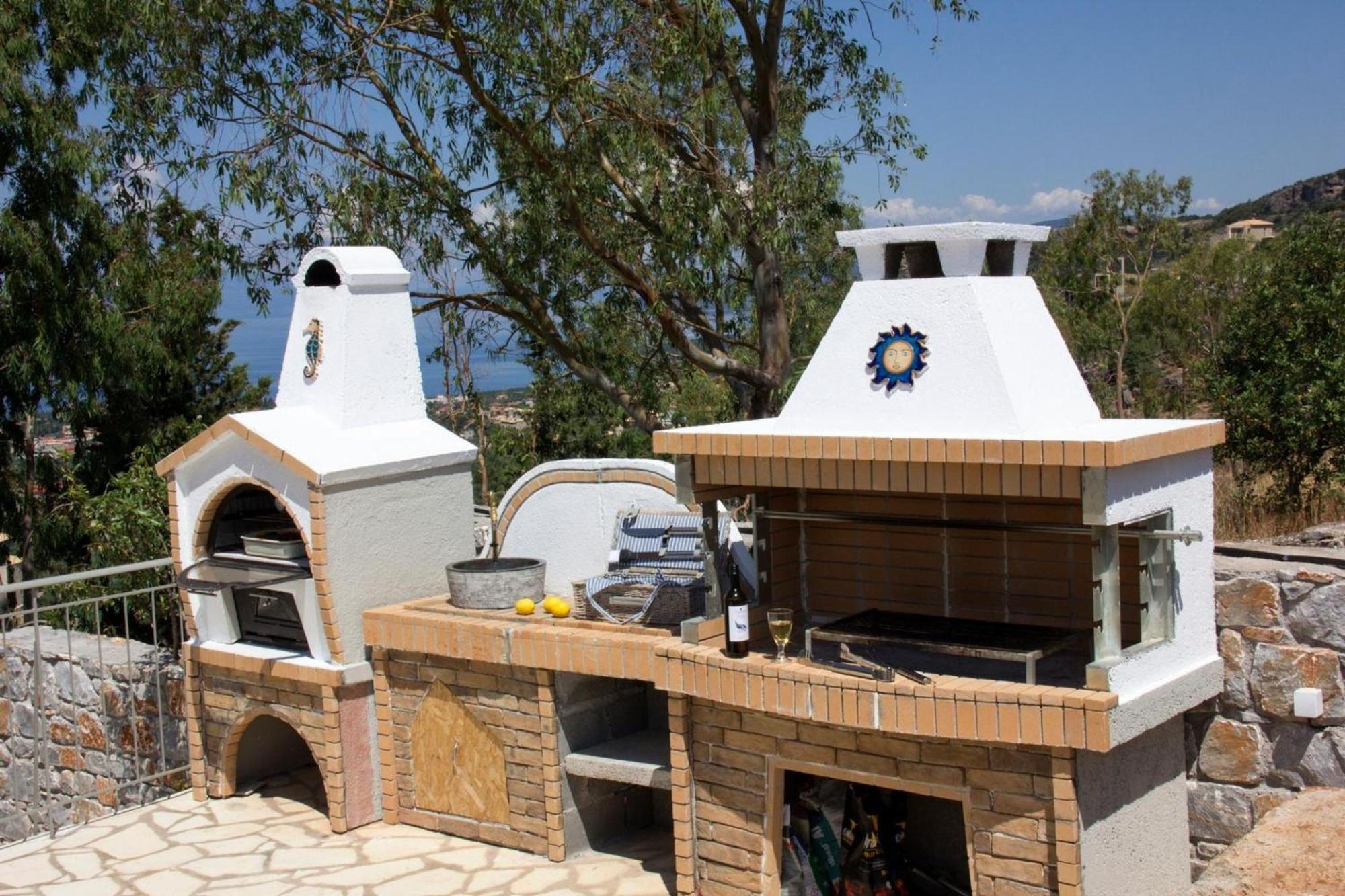 Elsa Villa By Elrin Villas Mani Neokhorion  المظهر الخارجي الصورة